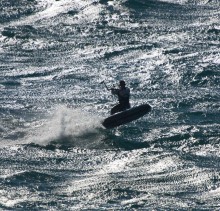 Training for the MINI Kitesurf Odissey