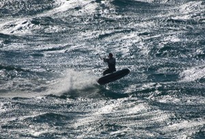 Training for the MINI Kitesurf Odissey