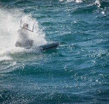 Training for the MINI Kitesurf Odissey