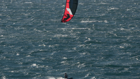 Training for the MINI Kitesurf Odissey