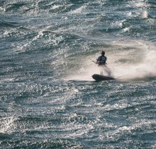 Training for the MINI Kitesurf Odissey