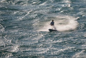 Training for the MINI Kitesurf Odissey