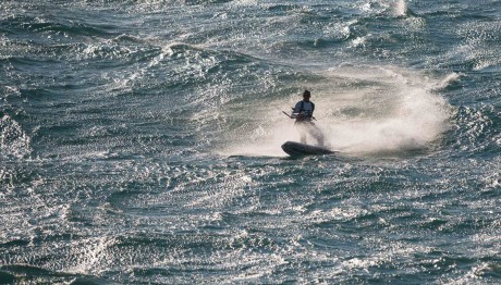 Training for the MINI Kitesurf Odissey