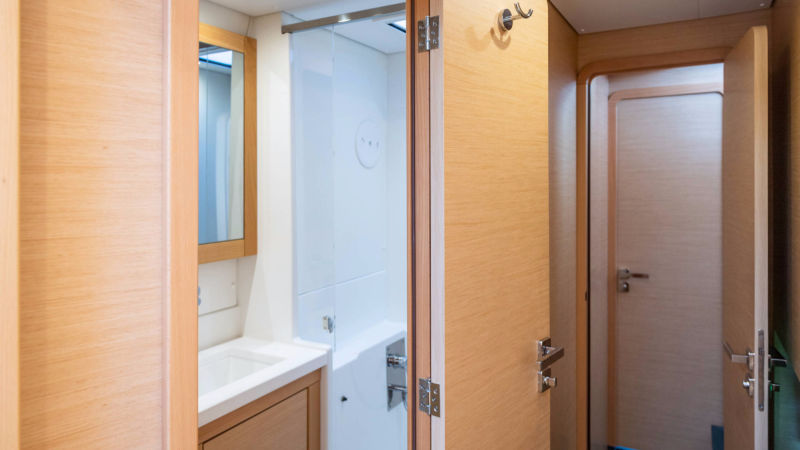 Private bathroom in all suites